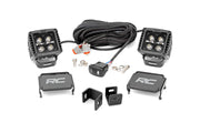Kit de Luces LED | Montaje tipo Ditch | 2" Negro Pair | Blanco DRL | Toyota Tundra (22-26)