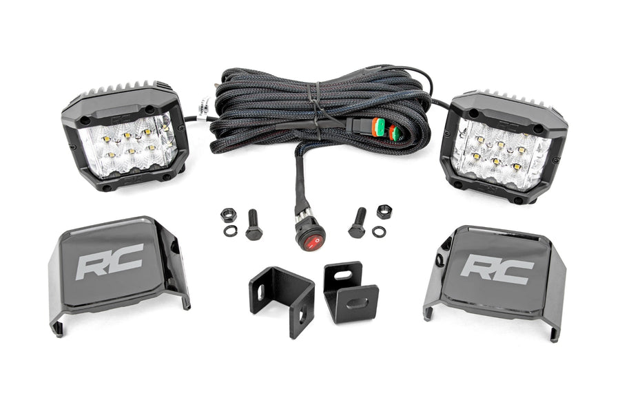 Kit de Luces LED | Montaje tipo Ditch | 3" OSRAM | Ancho | Toyota Tundra 2WD/4WD (22-26)