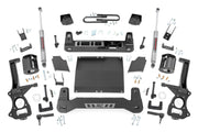 Kit de Elevación de 6 Pulgadas | Muelle Monohoja Trasero | Diésel | Chevy Silverado 1500 4WD (25-26)