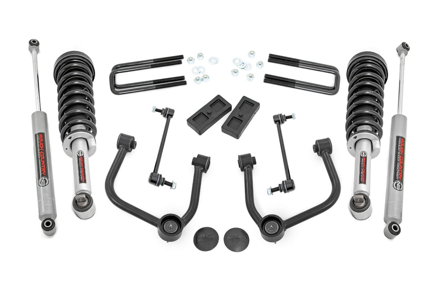 Kit de Elevación de 3 Pulgadas | N3 Struts | Ford Ranger 4WD (2024-2026)