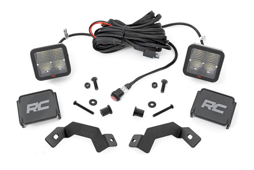 Kit de Luces LED | Montaje tipo Ditch | 2" Spectrum Pair | Spot | Toyota Land Cruiser (24-26)