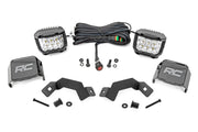 Kit de Luces LED | Montaje tipo Ditch | 3" OSRAM | Ancho | Toyota Land Cruiser (24-26)