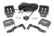 Kit de Luces LED | Montaje tipo Ditch | 2" Negro Pair | Ámbar DRL | Toyota Tacoma (24-26)