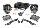 Kit de Luces LED | Montaje tipo Ditch | 2" Negro Pair | Blanco DRL | Toyota Tacoma (24-26)
