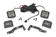 Kit de Luces LED | Montaje tipo Ditch | 2" Spectrum Pair | Spot | Toyota Tacoma (24-26)