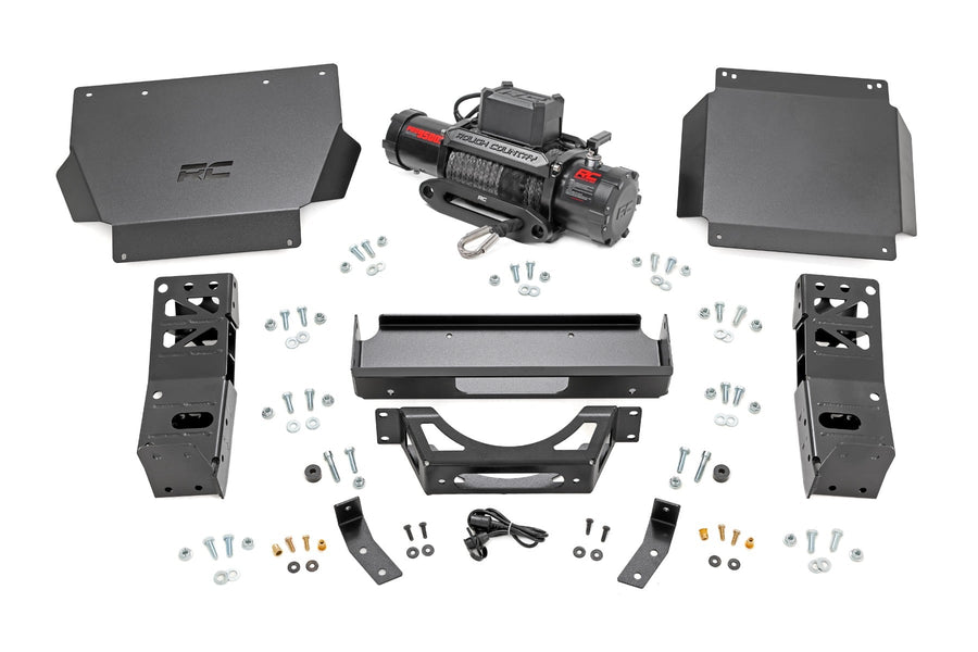 Montaje Oculto de Malacate FXS | PRO9500S | Toyota Tacoma 4WD (2024-2026)