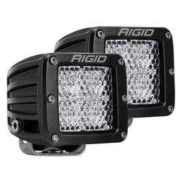 Pod LED Rigid D-Series PRO Flood Diffused Pods Pair | Off-Road