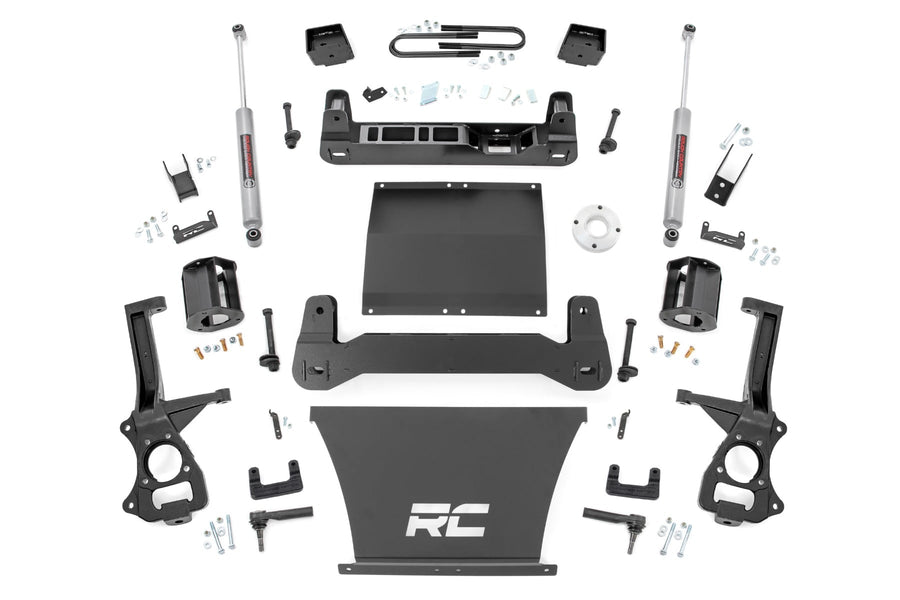 Kit de Elevación de 6 Pulgadas | Muelle Monohoja Trasero | Chevy Silverado 1500 2WD (2025-2026)