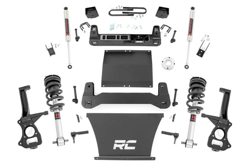 Kit de Elevación de 6 Pulgadas | Muelle Monohoja Trasero | M1 Struts/M1 | Chevy Silverado 1500 (25-26)