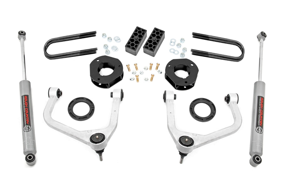 Kit de Elevación de 3.5 Pulgadas | Chevy Silverado 1500 2WD/4WD (2025-2026)