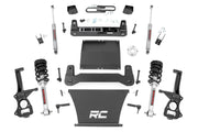 Kit de Elevación de 6 Pulgadas | Muelle Monohoja Trasero | N3 Struts | Chevy Silverado 1500 (25-26)