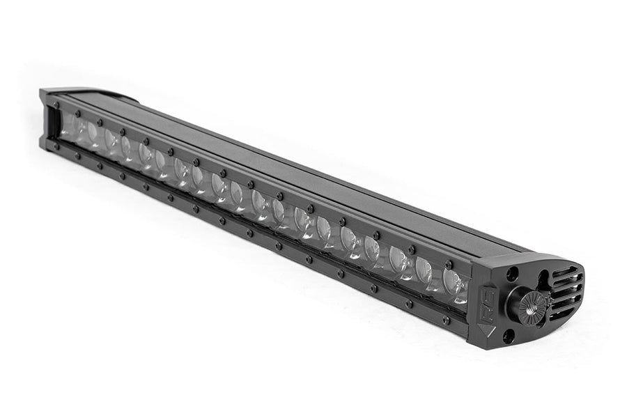 20 Inch LED Serie Negro Light Bar | Single Row | Ámbar DRL