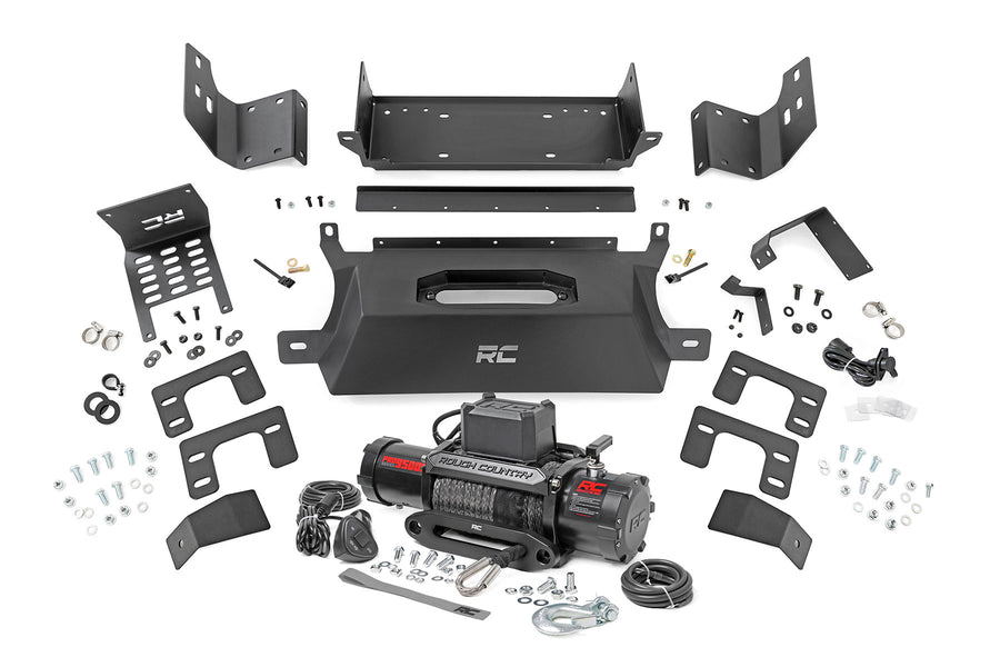 Montaje Oculto de Malacate | 9500S | Ford Bronco 4WD (2021-2026)