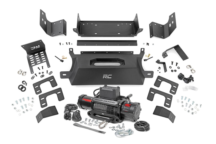 Montaje Oculto de Malacate | 12000S | Ford Bronco 4WD (2021-2026)