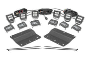Kit de Luces LED | Montaje para Faros de Niebla | Triple 2" Negro Pair | Spot/Flood | Ford Bronco (21-26)