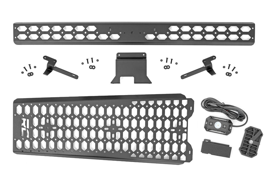 Panel de Montaje Molle w/ LED Luz de Domo | Overhead | Ford Bronco 4WD (21-26)