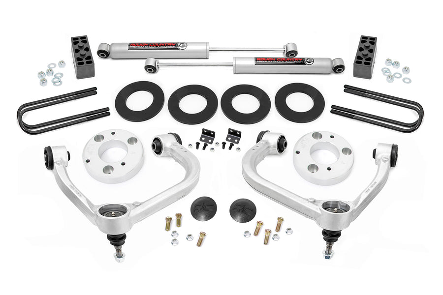 Kit de Elevación de 3 Pulgadas | Brazo de Control Superior Forjado | Ford F-150 2WD (2021-2026)