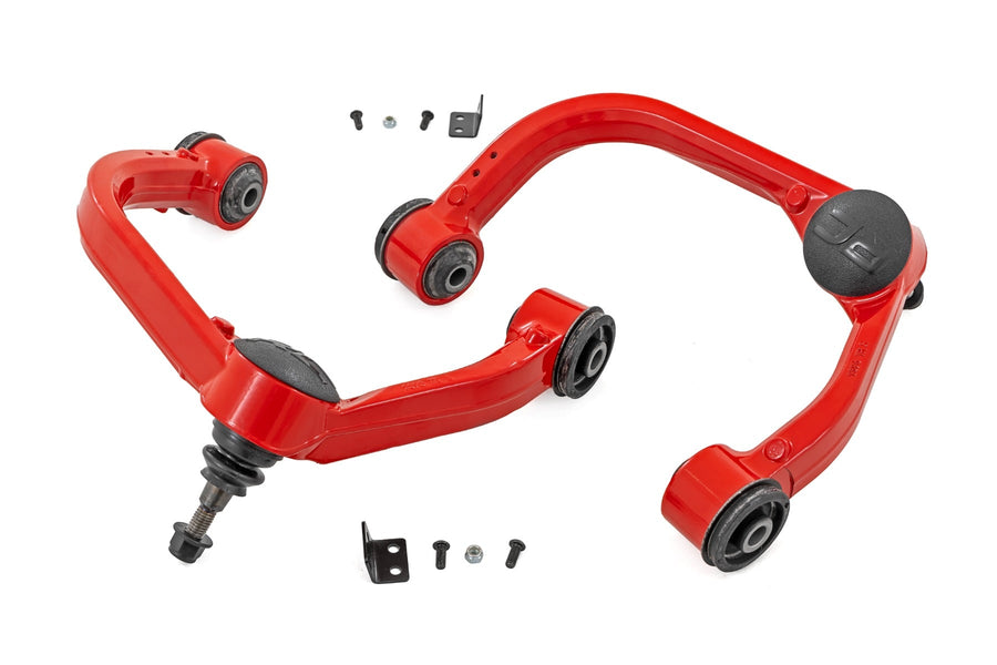 Rojo Brazos de Control Superiores Forjados | Elevación de 3 Pulgadas | Ford F-150 2WD/4WD (2021-2026)