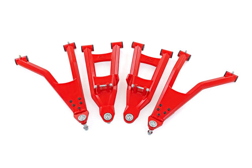 Rojo Brazos de Control de Aluminio | 2" Forward Offset | Polaris Ranger XP 1000