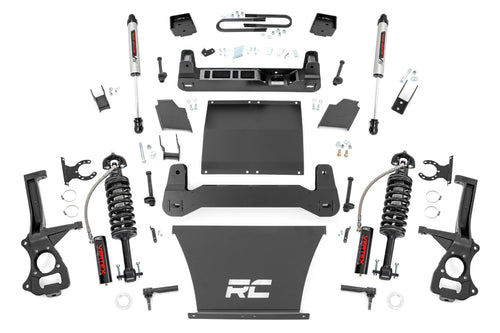 Kit de Elevación de 6 Pulgadas | Muelle Monohoja Trasero | Vertex/V2 | Chevy Silverado 1500 (22-24)