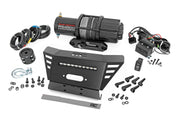 Placa para Malacate | 4500 LB Malacate | 10" Negro Slimline | Honda Pioneer 520