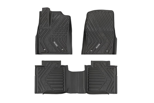 Tapetes Flex-Fit | Delantero y Trasero | CrewMax | Toyota Tundra 2WD/4WD (2022-2026)