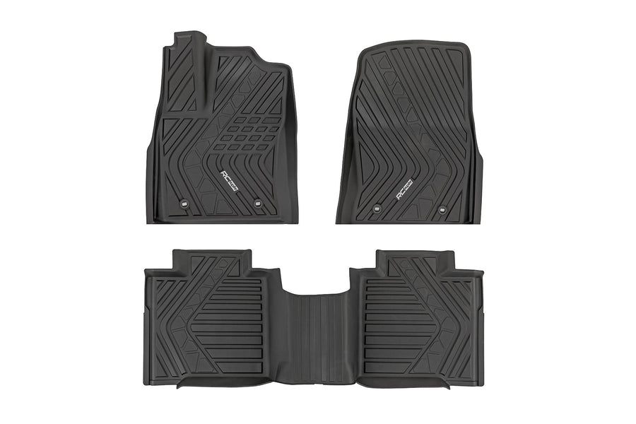 Tapetes Flex-Fit | Delantero y Trasero | CrewMax | Toyota Tundra 2WD/4WD (2022-2026)