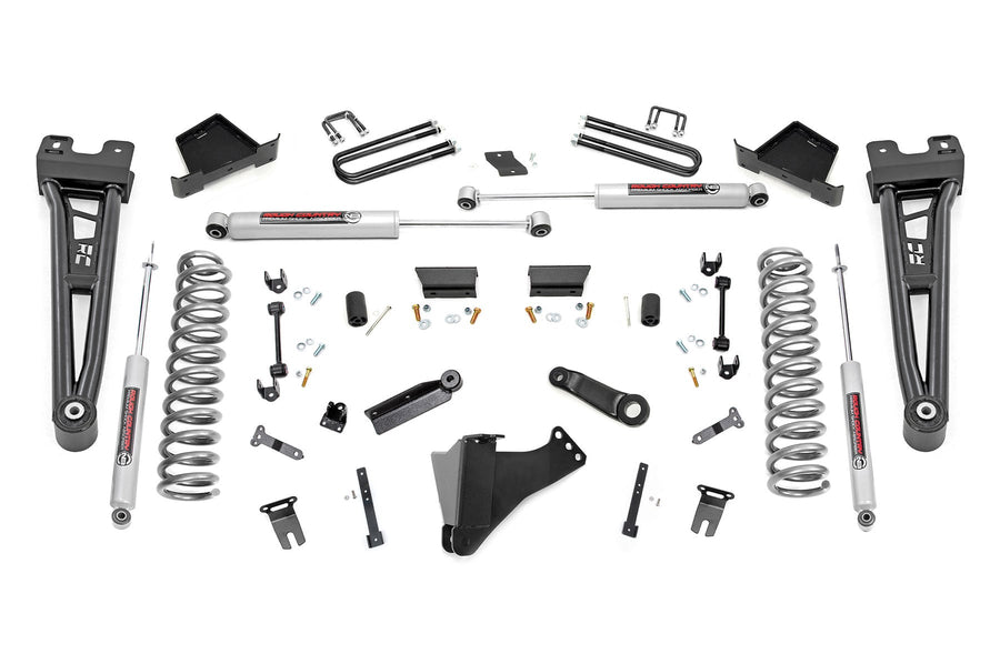 Kit de Elevación de 6 Pulgadas | Gasolina | Brazo Radial | Ford F-250/F-350 Super Duty 4WD (23-26)