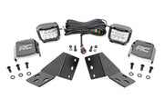 Kit de Luces LED | Montaje Trasero | 3" Cromado Pair | Ángulo Amplio | CFMOTO UFORCE U10 Pro