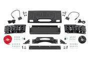 Montaje Oculto de Malacate FXS | Blanco SAE | Fog | Toyota Land Cruiser 4WD (24-26)