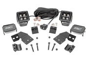 Kit de Luces LED | Montaje Delantero | 2" Negro Pair | Ámbar DRL | Polaris XPEDITION XP 5