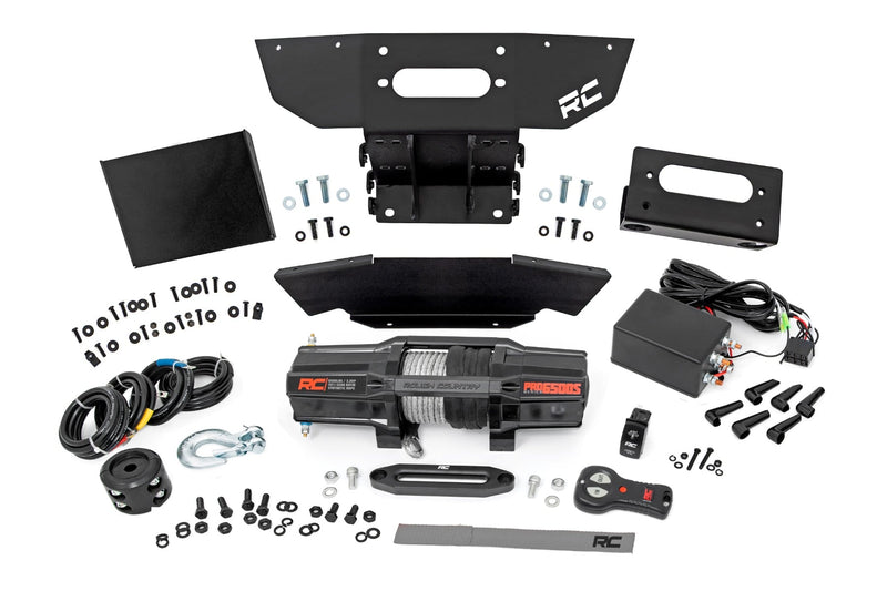 Base de Winch | Delantero | RS6500S | Polaris RZR XP1000-4 (2024)