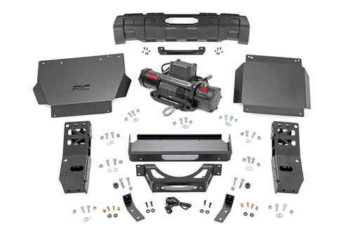 Montaje Oculto de Malacate FXS | PRO12000S | Toyota Tacoma 4WD (2024-2026)