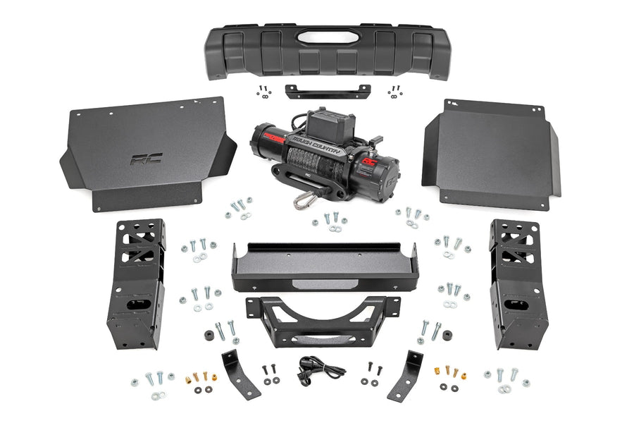 Montaje Oculto de Malacate FXS | PRO12000S | Toyota Tacoma 4WD (2024-2026)