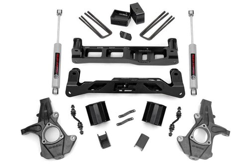 Kit de Elevación de 5 Pulgadas | Aluminio/Acero Estampado | Chevy/GMC 1500 (14-18 & Classic)