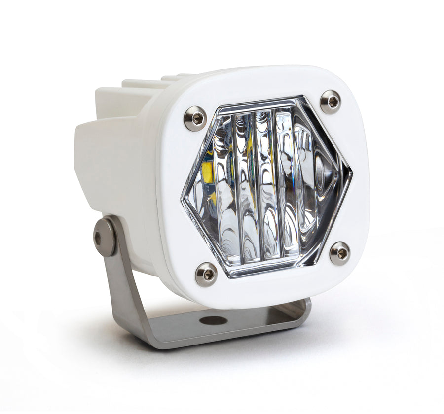 Luz auxiliar LED Baja Designs S1 White LED Auxiliary Light Pod - Universal (Light Pattern: Wide Cornering, Color: Clear)