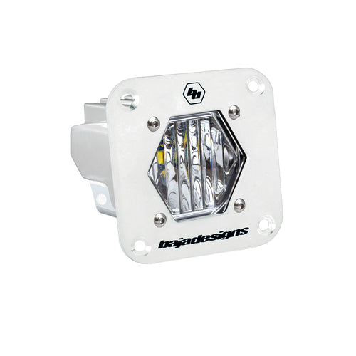 Luz Auxiliar LED Baja Designs S1 White Flush Mount Auxiliary Light Pod | Universal