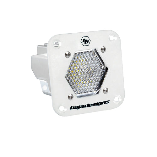 Luz Auxiliar LED Baja Designs S1 White Flush Mount Auxiliary Light Pod | Universal