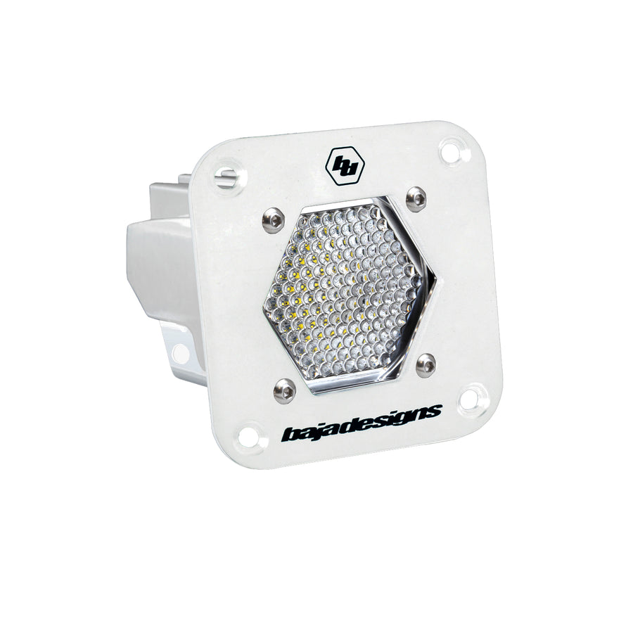 Luz auxiliar LED Baja Designs S1 White Flush Mount Auxiliary Light Pod - Universal (Light Pattern: Work/Scene, Color: Clear)