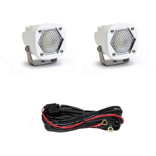 Luz Auxiliar LED Baja Designs S1 White LED Auxiliary Light Pod par | Universal