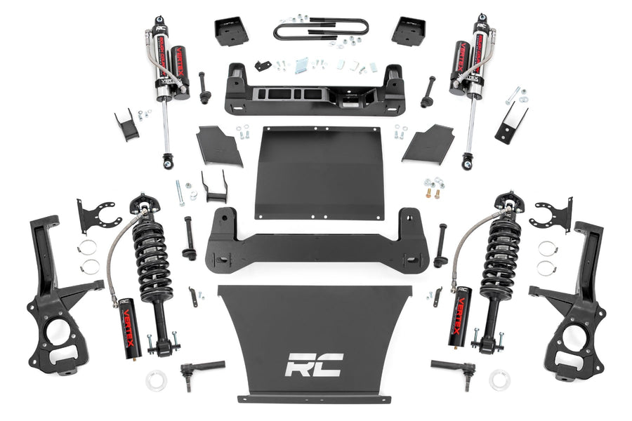 Kit de Elevación de 6 Pulgadas | Muelle Monohoja Trasero | Vertex | GMC Sierra 1500 2WD/4WD (25-26)