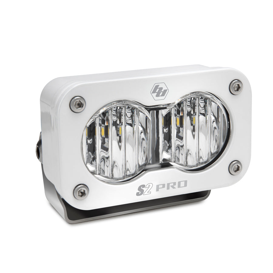 Luz auxiliar LED Baja Designs S2 Pro White LED Auxiliary Light Pod - Universal (Light Pattern: Wide Cornering, Color: Clear)