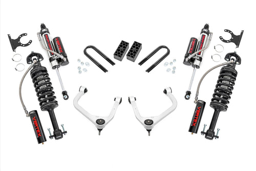 Kit de Elevación de 3.5 Pulgadas | Vertex | Muelle Monohoja Trasera | Chevy Silverado 1500 (25-26)