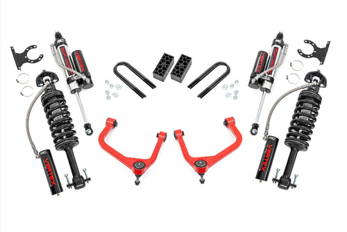 Kit de Elevación de 3.5 Pulgadas | Vertex | Muelle Monohoja Trasera | Chevy Silverado 1500 (25-26)