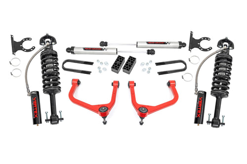 Kit de Elevación de 3.5 Pulgadas | Vertex/V2 | Muelle Monohoja Trasera | Chevy Silverado 1500 (25-26)