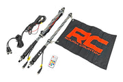 Kit de Luz LED para Antena Whip | 2 ft | Multi-Color | 2 pc