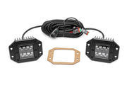 2 Inch LED Serie Negro Faros Auxiliares | Spot | Montaje Empotrado