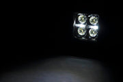 2 Inch LED Serie Negro Faros Auxiliares | Spot | Cuadrado | Blanco Frío DRL