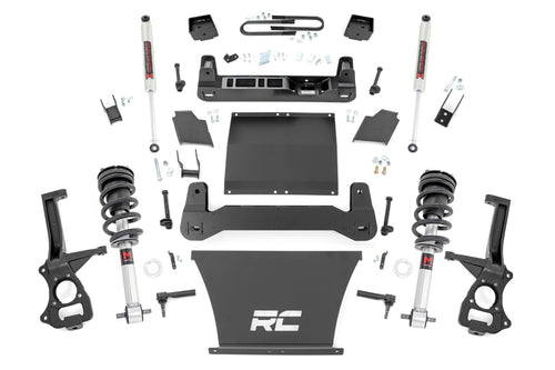 Kit de Elevación de 6 Pulgadas | Muelle Monohoja Trasero | M1 Struts/M1 | Chevy Silverado 1500 (22-24)