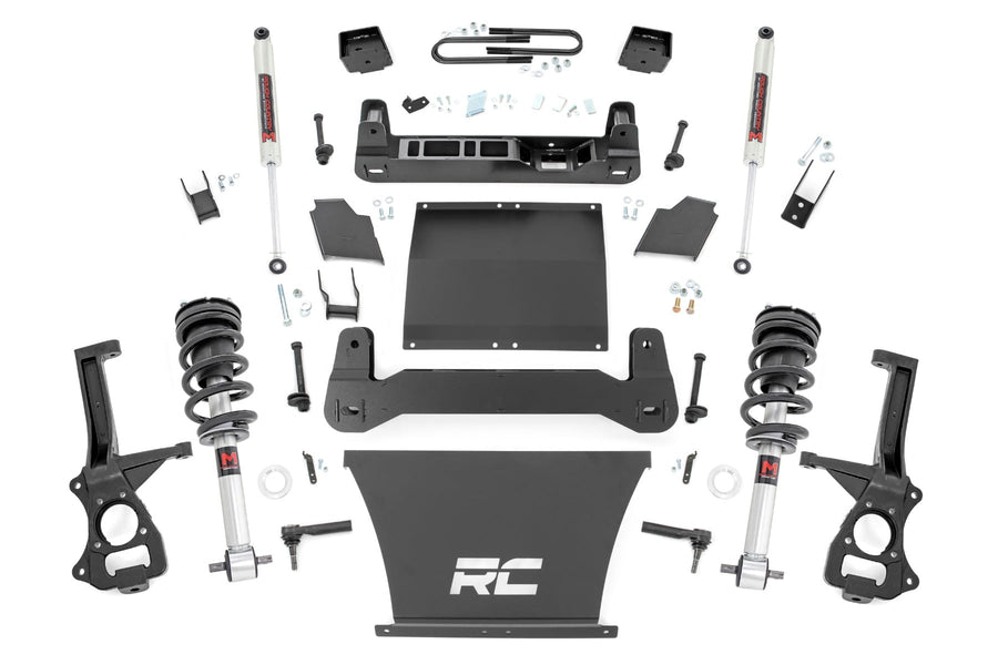 Kit de Elevación de 6 Pulgadas | Muelle Monohoja Trasero | M1 Struts/M1 | Chevy Silverado 1500 (22-24)